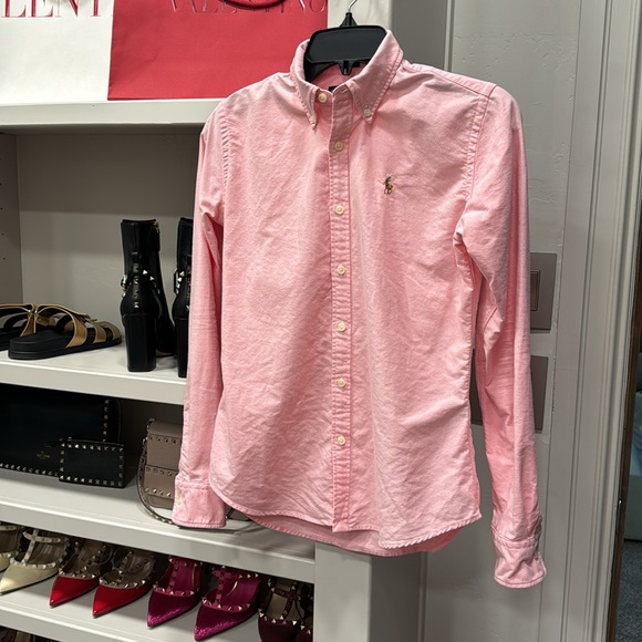 Ralph Lauren Slim Fit Cotton Oxford Shirt - Picture 5 of 7